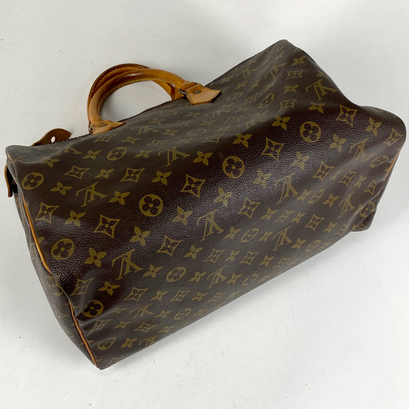 Louis Vuitton Speedy 35 Boston Bag Monogram Brown - Picture 2 of 7